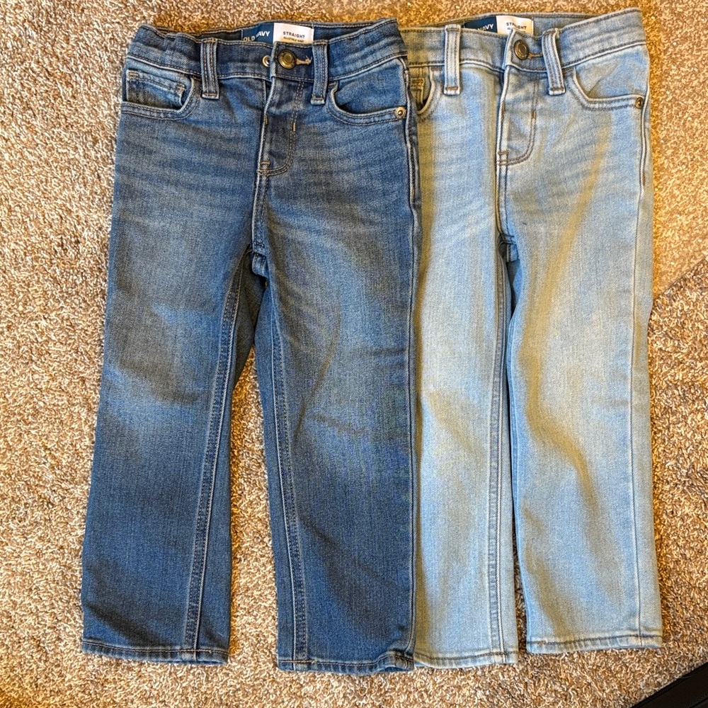 Old Navy Jeans - Dark Blue and Light Blue Boys